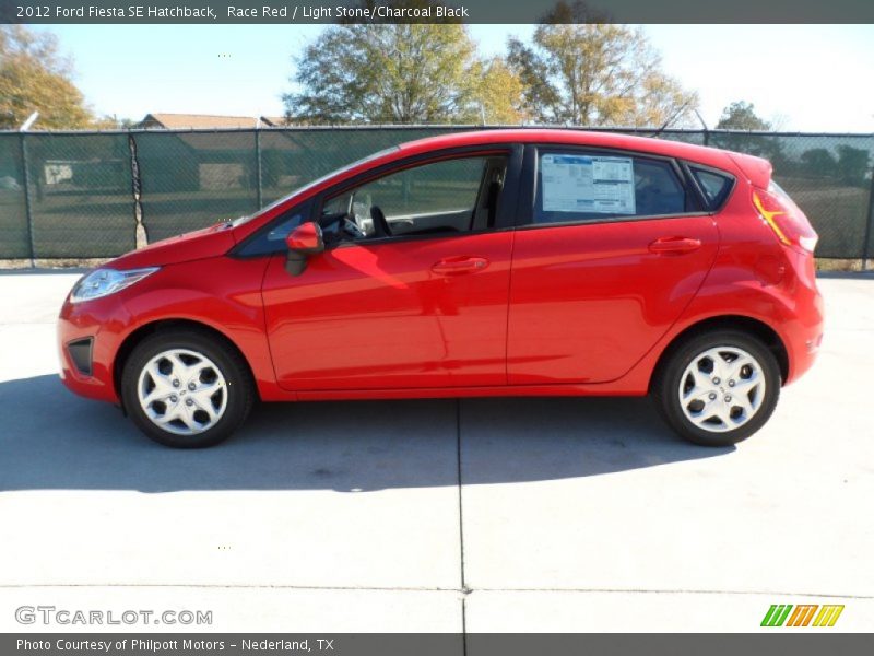  2012 Fiesta SE Hatchback Race Red
