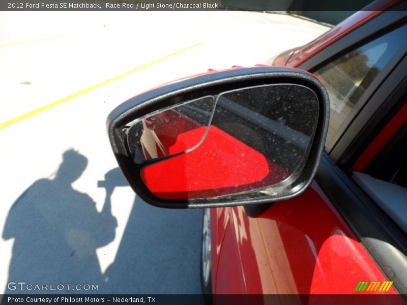 Race Red / Light Stone/Charcoal Black 2012 Ford Fiesta SE Hatchback