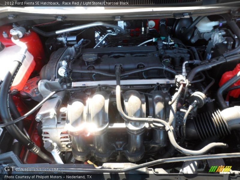  2012 Fiesta SE Hatchback Engine - 1.6 Liter DOHC 16-Valve Ti-VCT Duratec 4 Cylinder