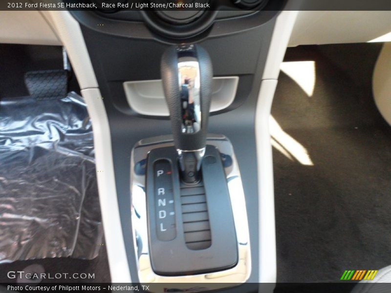 Race Red / Light Stone/Charcoal Black 2012 Ford Fiesta SE Hatchback