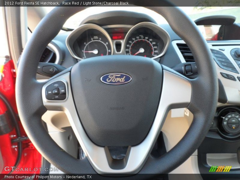  2012 Fiesta SE Hatchback Steering Wheel