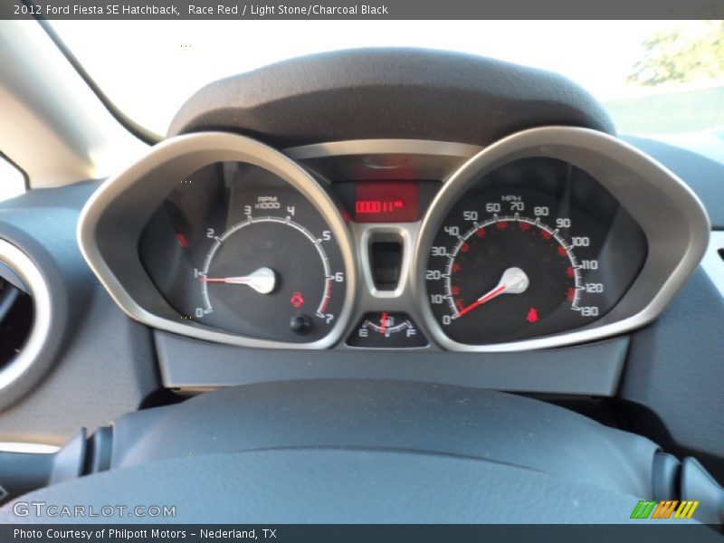  2012 Fiesta SE Hatchback SE Hatchback Gauges