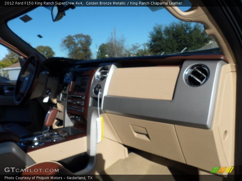 Golden Bronze Metallic / King Ranch Chaparral Leather 2012 Ford F150 King Ranch SuperCrew 4x4