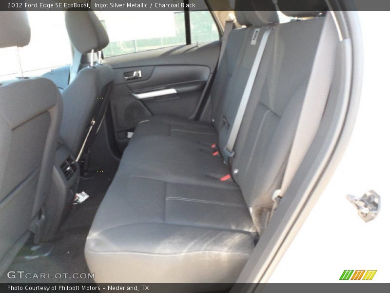 Ingot Silver Metallic / Charcoal Black 2012 Ford Edge SE EcoBoost