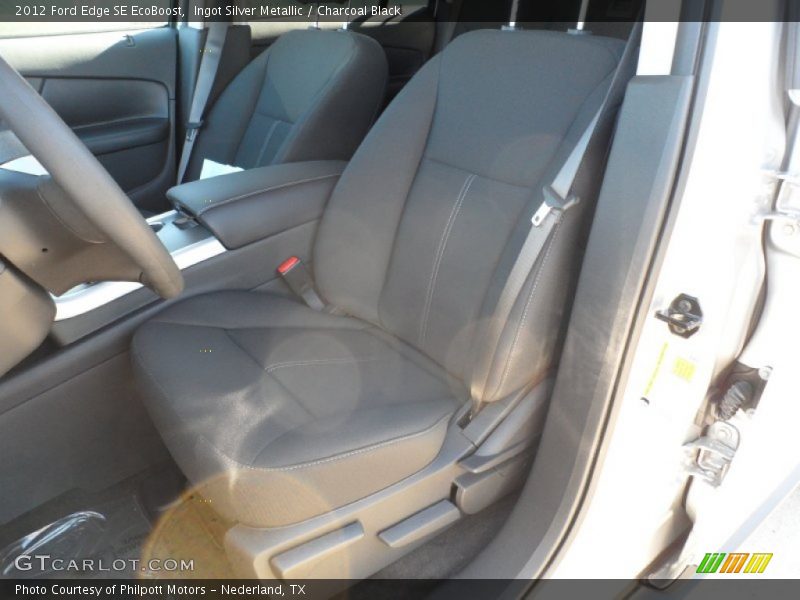 Ingot Silver Metallic / Charcoal Black 2012 Ford Edge SE EcoBoost