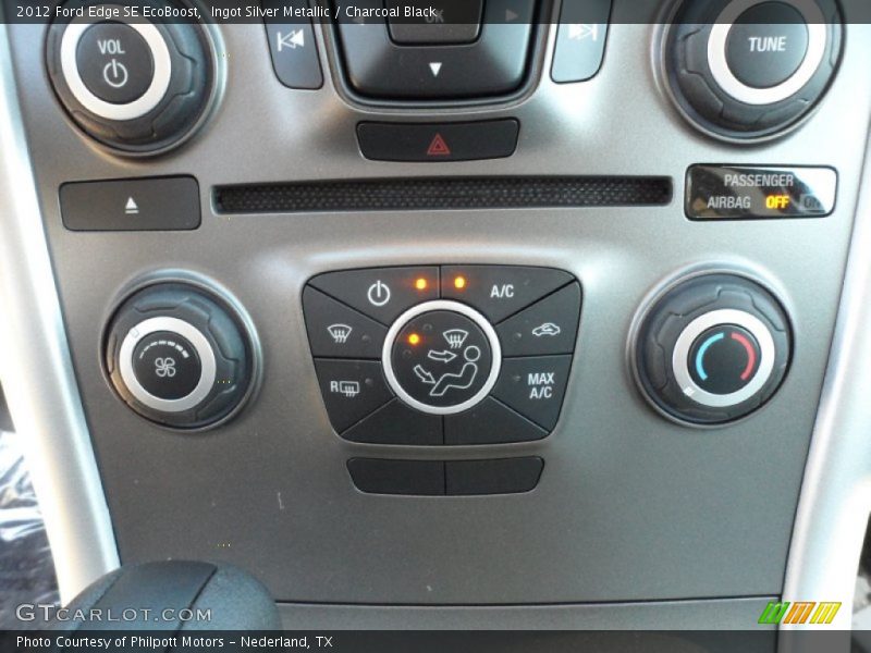 Controls of 2012 Edge SE EcoBoost