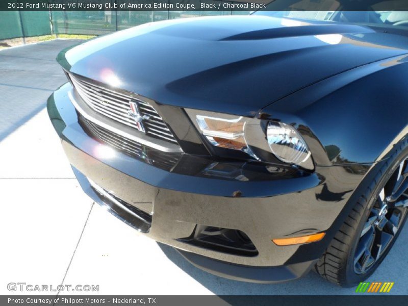 Black / Charcoal Black 2012 Ford Mustang V6 Mustang Club of America Edition Coupe