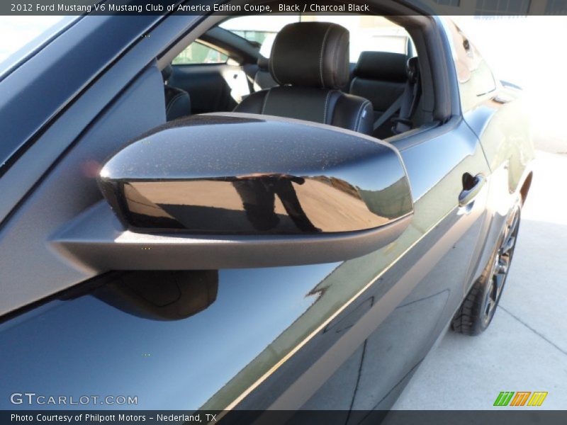Black / Charcoal Black 2012 Ford Mustang V6 Mustang Club of America Edition Coupe