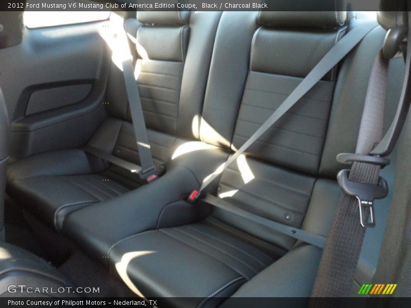  2012 Mustang V6 Mustang Club of America Edition Coupe Charcoal Black Interior