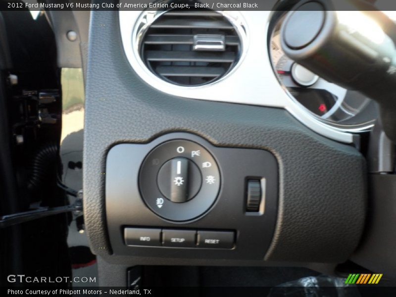 Black / Charcoal Black 2012 Ford Mustang V6 Mustang Club of America Edition Coupe