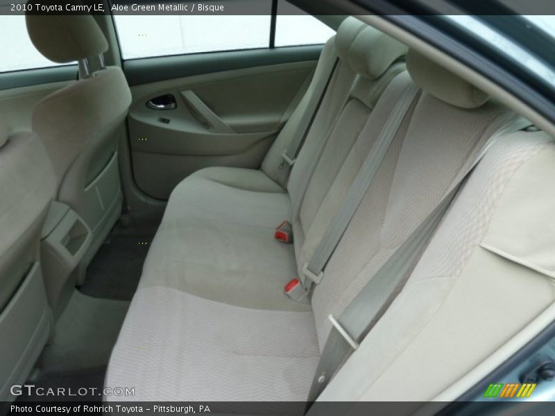 Aloe Green Metallic / Bisque 2010 Toyota Camry LE