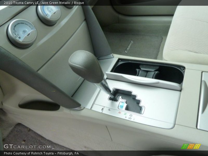Aloe Green Metallic / Bisque 2010 Toyota Camry LE