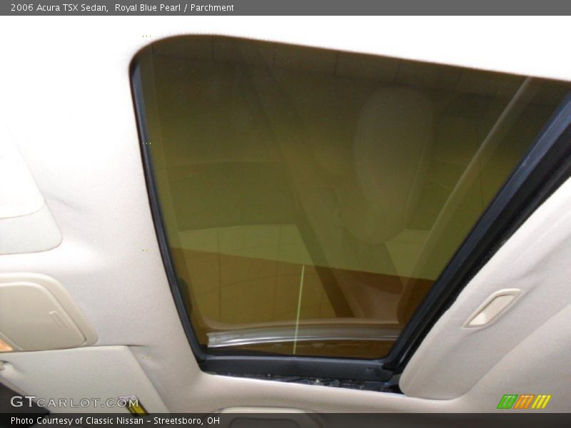 Royal Blue Pearl / Parchment 2006 Acura TSX Sedan