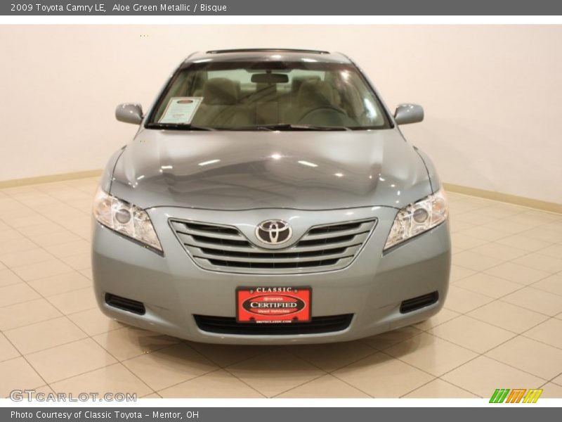 Aloe Green Metallic / Bisque 2009 Toyota Camry LE