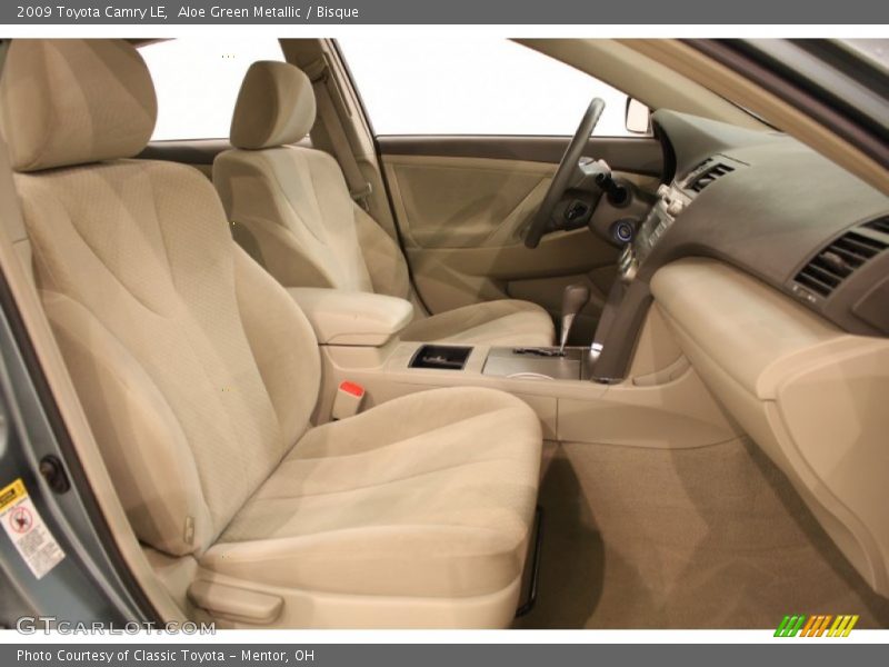 Aloe Green Metallic / Bisque 2009 Toyota Camry LE
