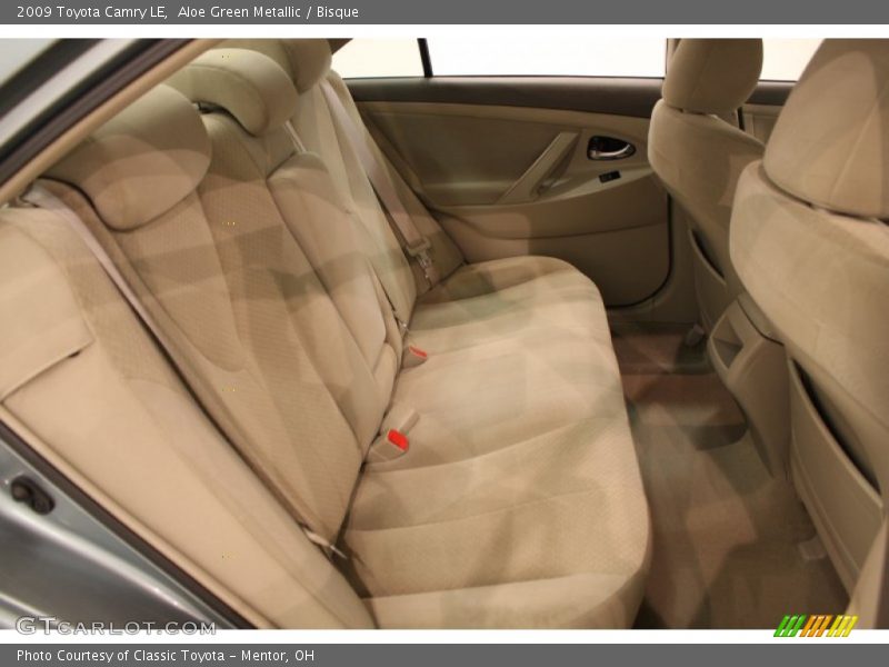 Aloe Green Metallic / Bisque 2009 Toyota Camry LE