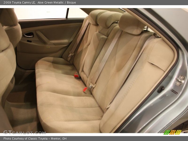Aloe Green Metallic / Bisque 2009 Toyota Camry LE