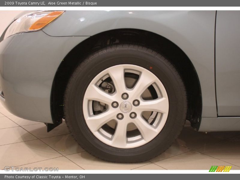 Aloe Green Metallic / Bisque 2009 Toyota Camry LE