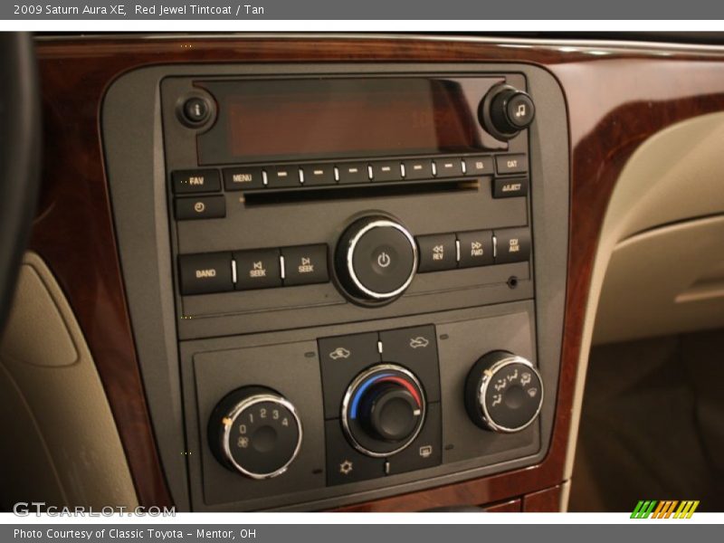 Red Jewel Tintcoat / Tan 2009 Saturn Aura XE