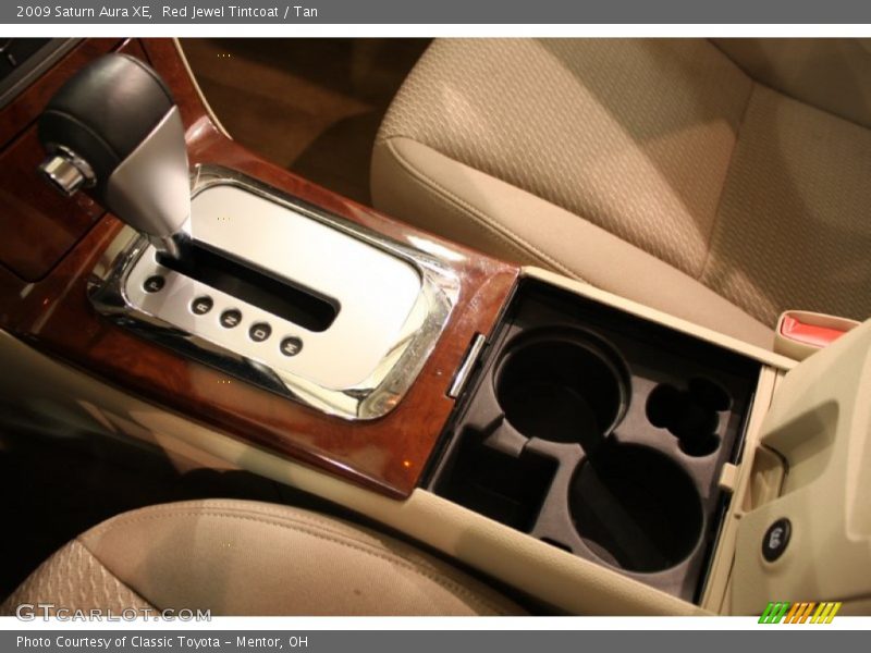 Red Jewel Tintcoat / Tan 2009 Saturn Aura XE