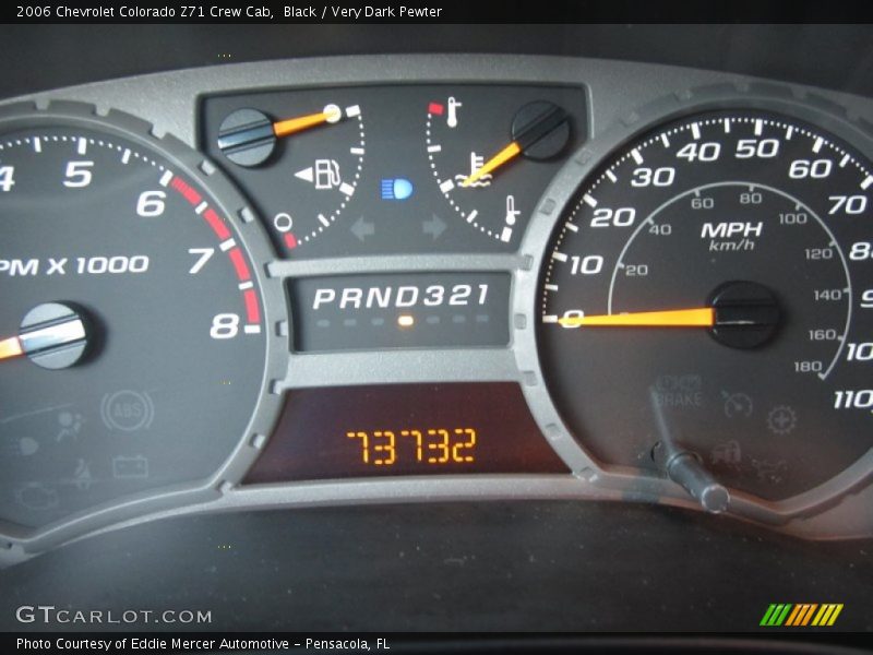 Black / Very Dark Pewter 2006 Chevrolet Colorado Z71 Crew Cab