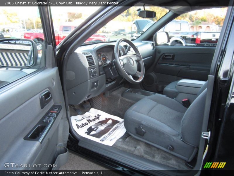 Black / Very Dark Pewter 2006 Chevrolet Colorado Z71 Crew Cab