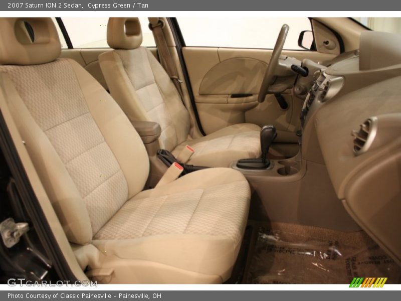 Cypress Green / Tan 2007 Saturn ION 2 Sedan