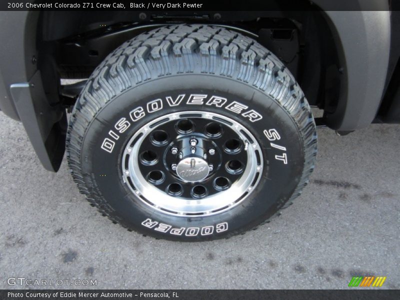 Black / Very Dark Pewter 2006 Chevrolet Colorado Z71 Crew Cab