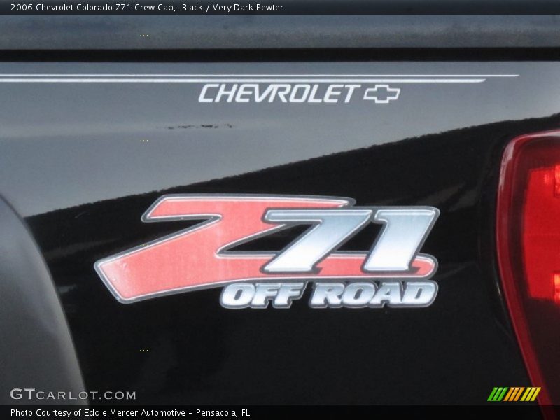 Black / Very Dark Pewter 2006 Chevrolet Colorado Z71 Crew Cab