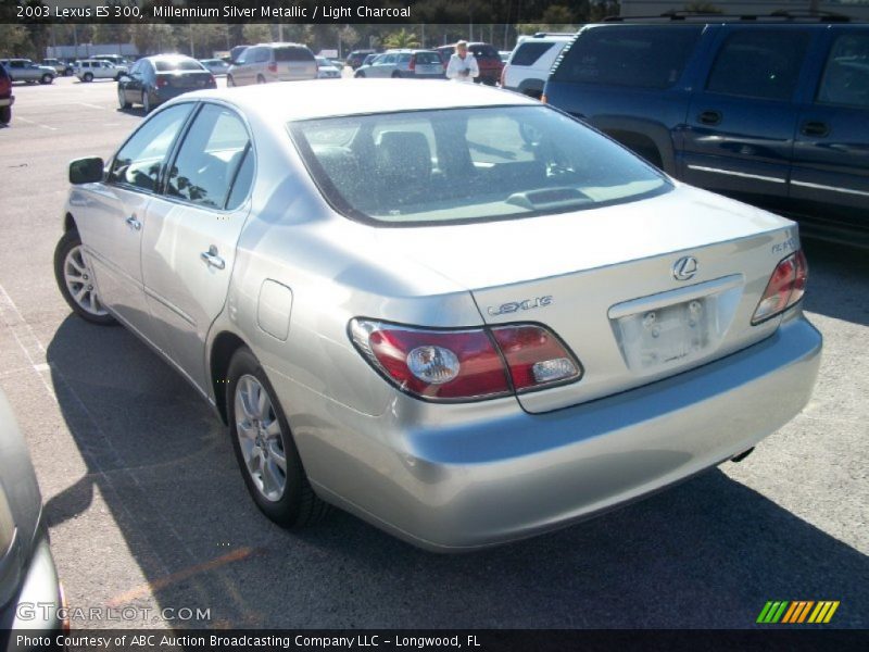 Millennium Silver Metallic / Light Charcoal 2003 Lexus ES 300