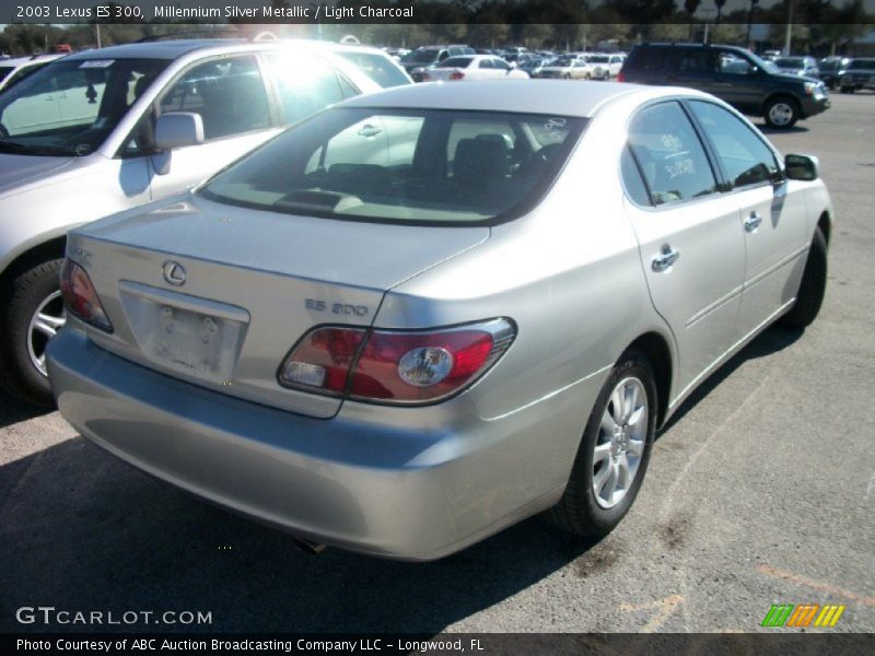Millennium Silver Metallic / Light Charcoal 2003 Lexus ES 300