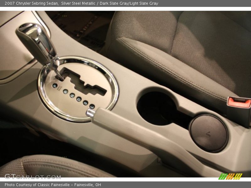 Silver Steel Metallic / Dark Slate Gray/Light Slate Gray 2007 Chrysler Sebring Sedan