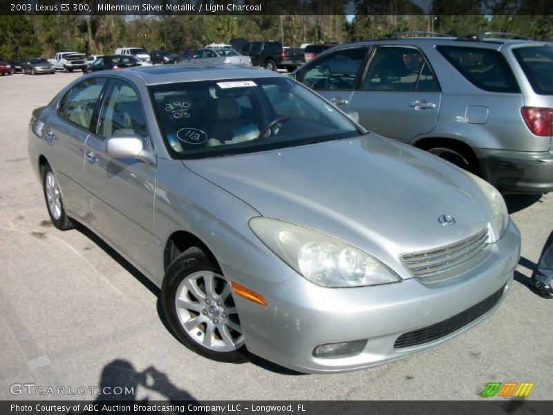 Millennium Silver Metallic / Light Charcoal 2003 Lexus ES 300