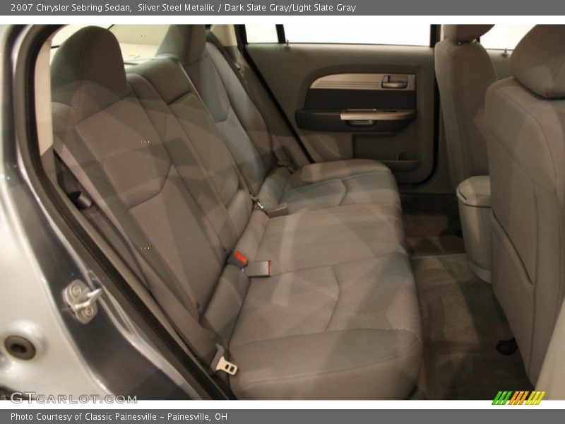 Silver Steel Metallic / Dark Slate Gray/Light Slate Gray 2007 Chrysler Sebring Sedan