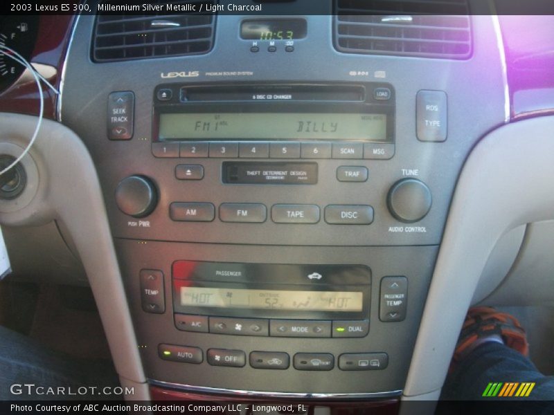 Millennium Silver Metallic / Light Charcoal 2003 Lexus ES 300
