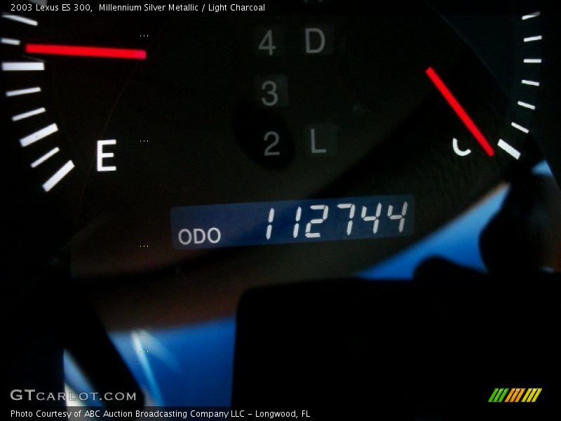 Millennium Silver Metallic / Light Charcoal 2003 Lexus ES 300
