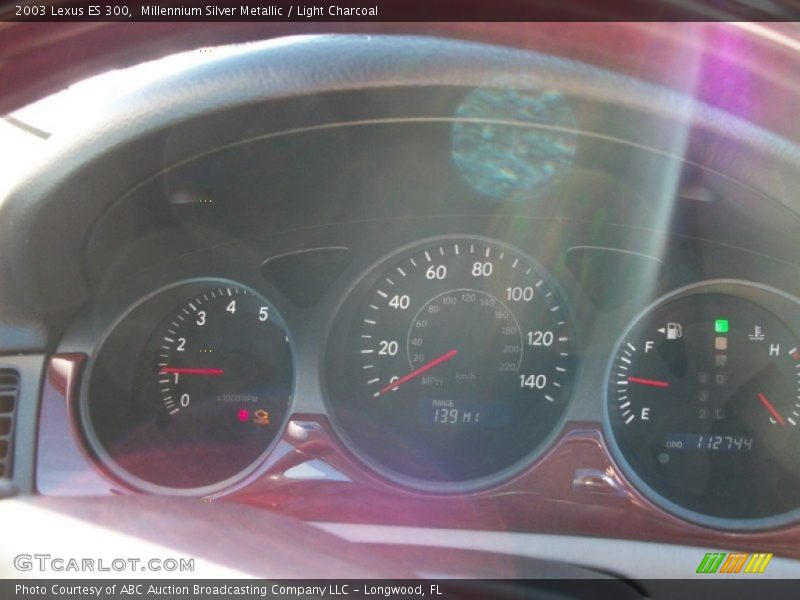 Millennium Silver Metallic / Light Charcoal 2003 Lexus ES 300