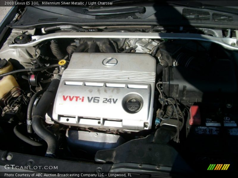 Millennium Silver Metallic / Light Charcoal 2003 Lexus ES 300