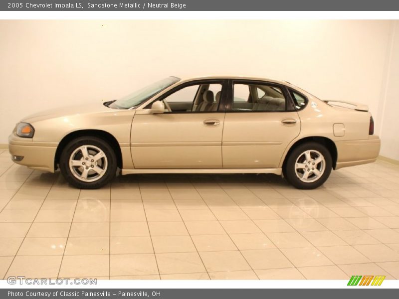 Sandstone Metallic / Neutral Beige 2005 Chevrolet Impala LS