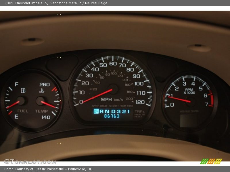 Sandstone Metallic / Neutral Beige 2005 Chevrolet Impala LS