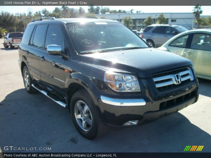 Nighthawk Black Pearl / Gray 2006 Honda Pilot EX-L
