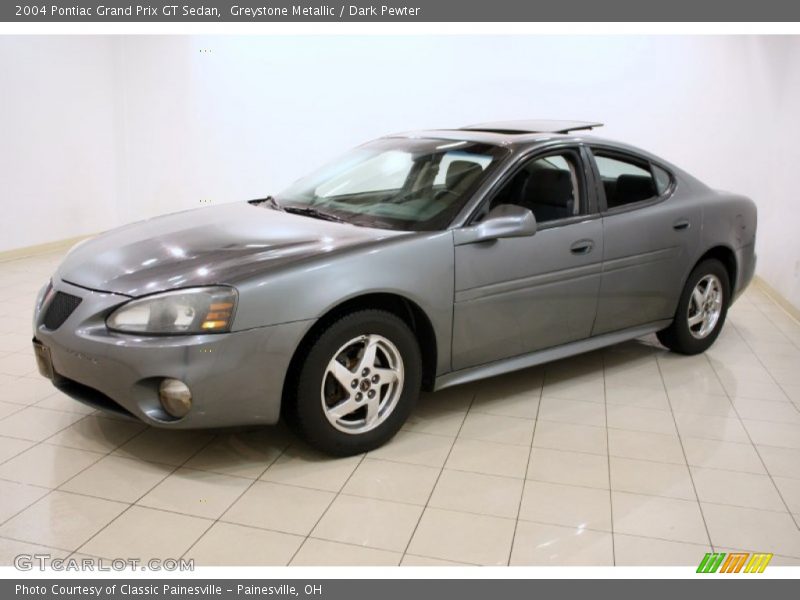 Greystone Metallic / Dark Pewter 2004 Pontiac Grand Prix GT Sedan