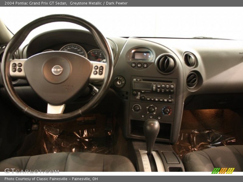 Greystone Metallic / Dark Pewter 2004 Pontiac Grand Prix GT Sedan