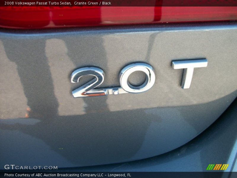 Granite Green / Black 2008 Volkswagen Passat Turbo Sedan