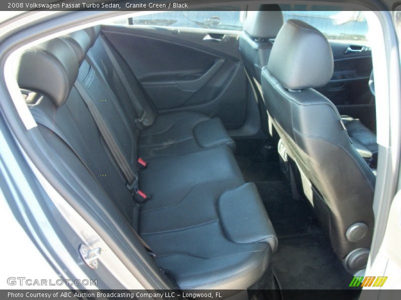 Granite Green / Black 2008 Volkswagen Passat Turbo Sedan