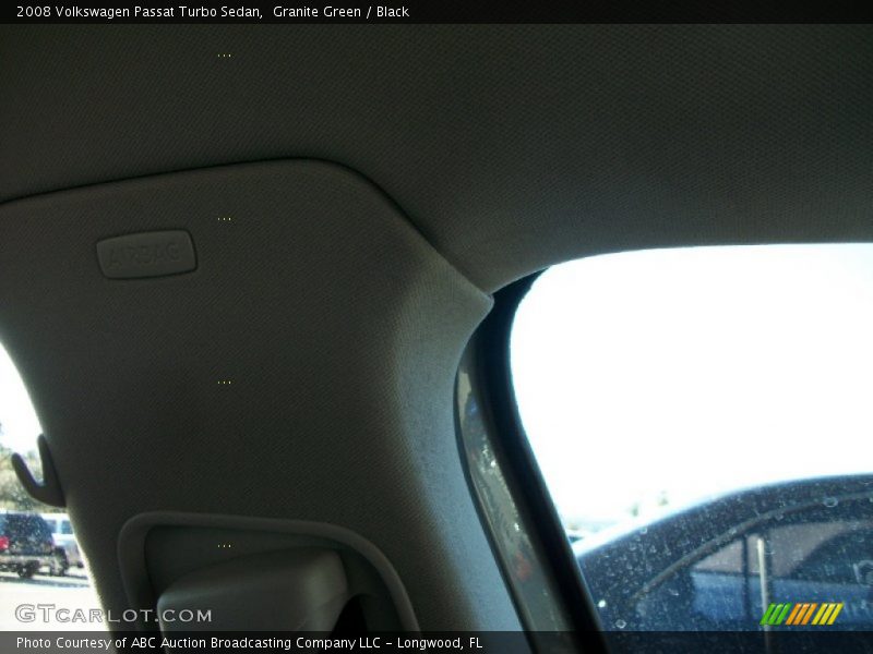 Granite Green / Black 2008 Volkswagen Passat Turbo Sedan
