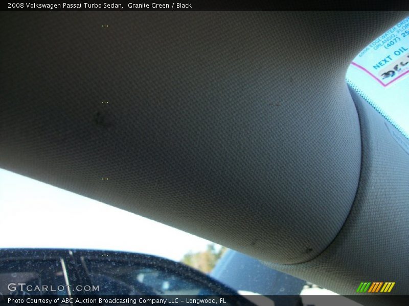 Granite Green / Black 2008 Volkswagen Passat Turbo Sedan