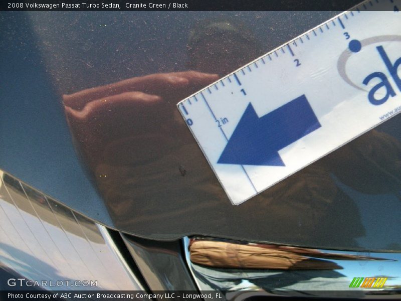 Granite Green / Black 2008 Volkswagen Passat Turbo Sedan