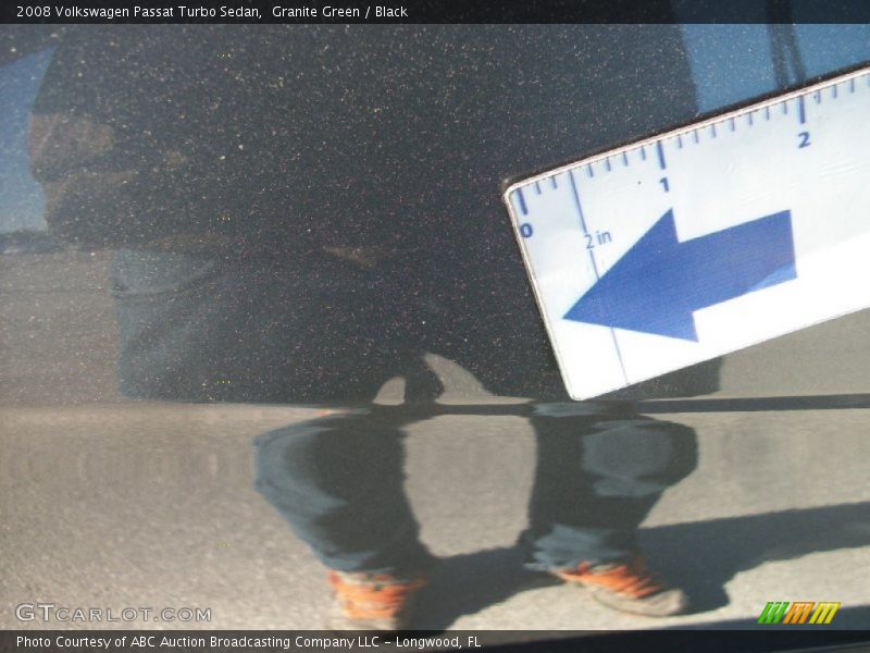 Granite Green / Black 2008 Volkswagen Passat Turbo Sedan