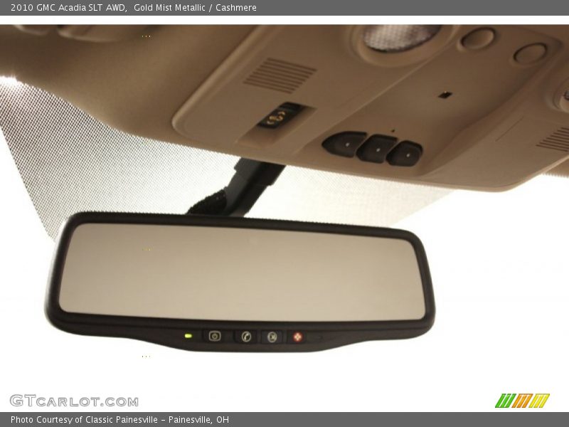Gold Mist Metallic / Cashmere 2010 GMC Acadia SLT AWD